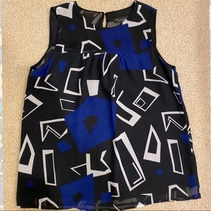 Forever 21 - Geometric Sleeveless Blouse